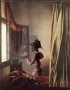 Kunstwerk Lezend meisje van Vermeer anno 2007