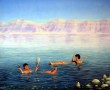 Kunstwerk Floating on the Dead Sea