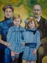 Kunstwerk Portret van een familie
