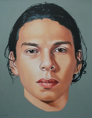Portret van Germon Portret van Germon