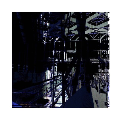 'Doorkijk op Den Haag Centraal 4'-grafiek in digitale print 'Doorkijk op Den Haag Centraal 4'-grafiek in digitale print