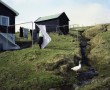 Kunstwerk Faroer Eilanden 8  was ophangen