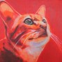 Kunstwerk Rode Kat
