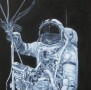 Kunstwerk Astronaut