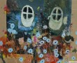 Twee raampjes submarine Kunstwerk Twee raampjes submarine