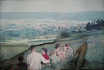 Blick auf Veckerhagen 1958/ me