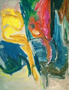 'Reflections of a spine' - grote, kleurrijke, abstracte kunst