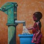 Kunstwerk Waterpomp Malawi
