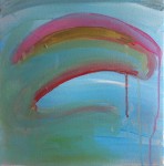 Ergens tussen blauw en roze Ergens tussen blauw en roze
