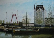 Witte huis te Rotterdam