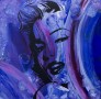 Kunstwerk 'Marilyn Blue'