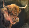 Kunstwerk Schotse hooglander