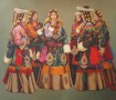 Kunstwerk Tibet Ladies
