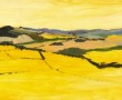 Kunstwerk Paysage Jaune/ geel landschap