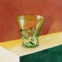 Kunstwerk realistisch stilleven:Glas, antieke Berkemeier