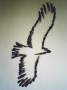 Bird of prey Kunstwerk Bird of prey