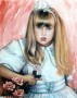 Kunstwerk portret dochter Landa