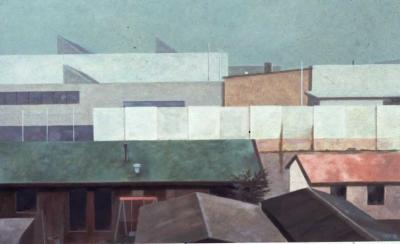 Uitzicht uit atelier Uitzicht uit atelier