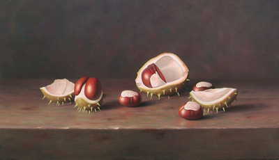 Stilleven met kastanjes Stilleven met kastanjes