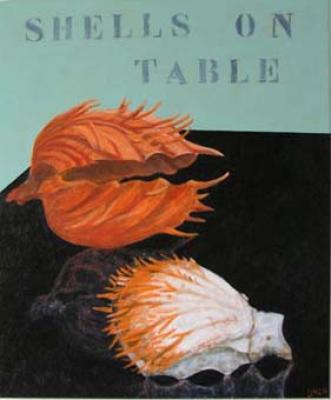 shells on table shells on table
