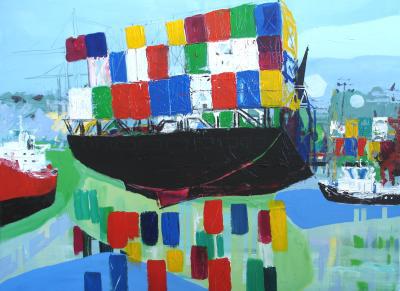 Containerschip Containerschip