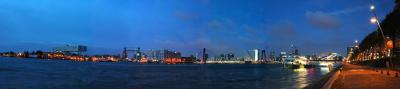 Rotterdam in the morning Rotterdam in the morning