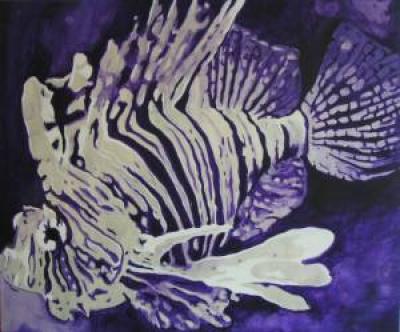 Purple Lionfish Purple Lionfish
