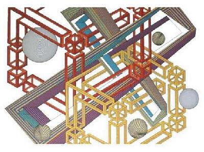 Metamorphosis of a Einstein cube