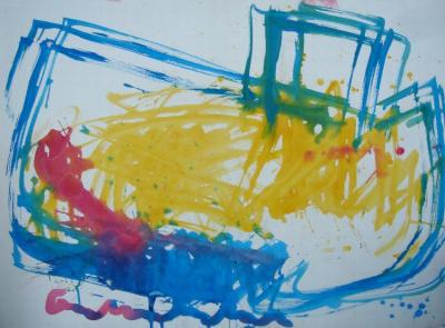 ~ boot (rood-blauw-geel) ~ ~ boot (rood-blauw-geel) ~
