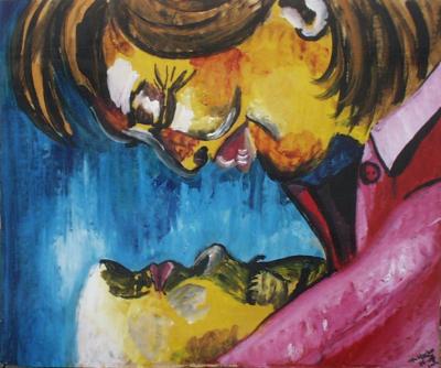 vrouw en kind vrouw en kind