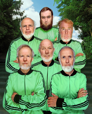 Beards. No moustaches. Beards. No moustaches.