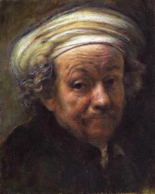 vingeroefening Rembrandt zelfportret vingeroefening Rembrandt zelfportret