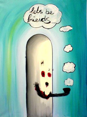 Let's be friends Let's be friends