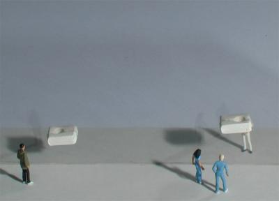 Phase 4 (transformation) / model of white elemente for Rotterdam / Baum 4 & 5 Phase 4 (transformation) / model of white elemente for Rotterdam / Baum 4 & 5