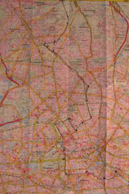 Detail B of Berlin Wall Map 001 Detail B of Berlin Wall Map 001