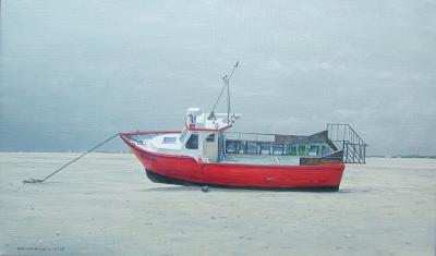 (104) bootje op het strand (104) bootje op het strand