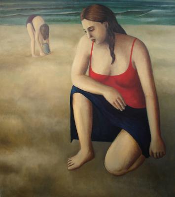 op het strand op het strand