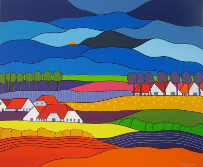 Glooiend landschap Glooiend landschap