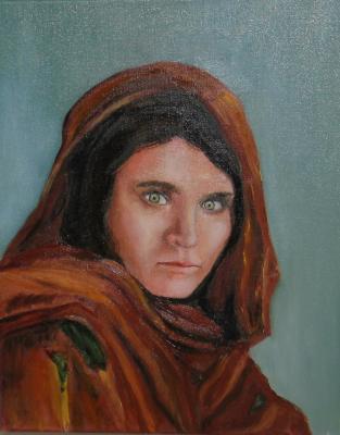 portret: Afghaanse vrouw