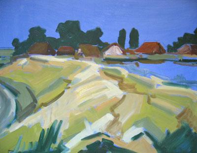 Landschap Diemerzeedijk Landschap Diemerzeedijk