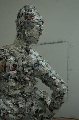 Figuur, geen titel, rug Figuur, geen titel, rug