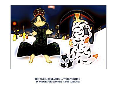 the Two Moonladies the Two Moonladies