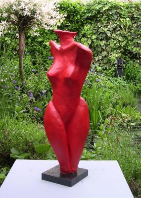 Vrouwentorso rood Vrouwentorso rood