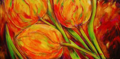 Tulipes au soleil Tulipes au soleil