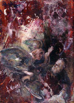 Angel study, inspired by Rembrandt Angel study, inspired by Rembrandt