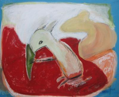 rood/groen met schaduwdier rood/groen met schaduwdier