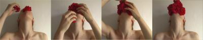stills: Roses in mouth, untitled stills: Roses in mouth, untitled