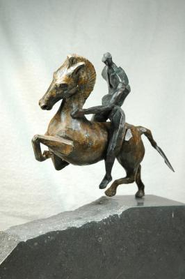 Ruiter te paard Ruiter te paard