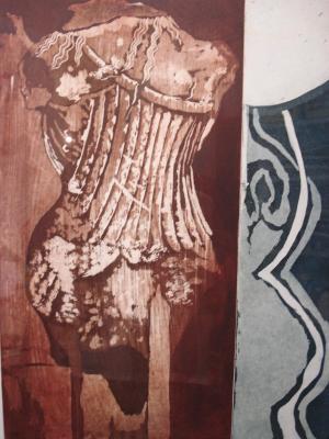Torso met groen Torso met groen
