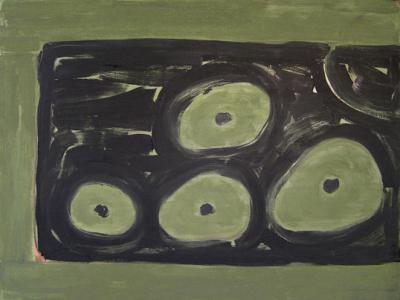 groen schilderij groen schilderij